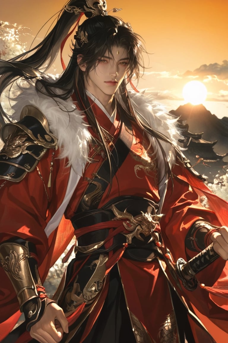 erha he ta de bai mao shizun,  solo,  long hair by Danmei Lover on Tensor.Art