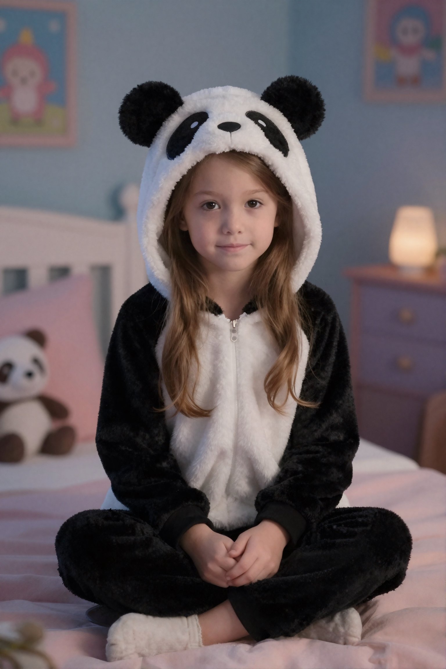 Create a photorealistic,  ultra high-definition masterpiece featuring a very young,  very cute European girl wearing a del...