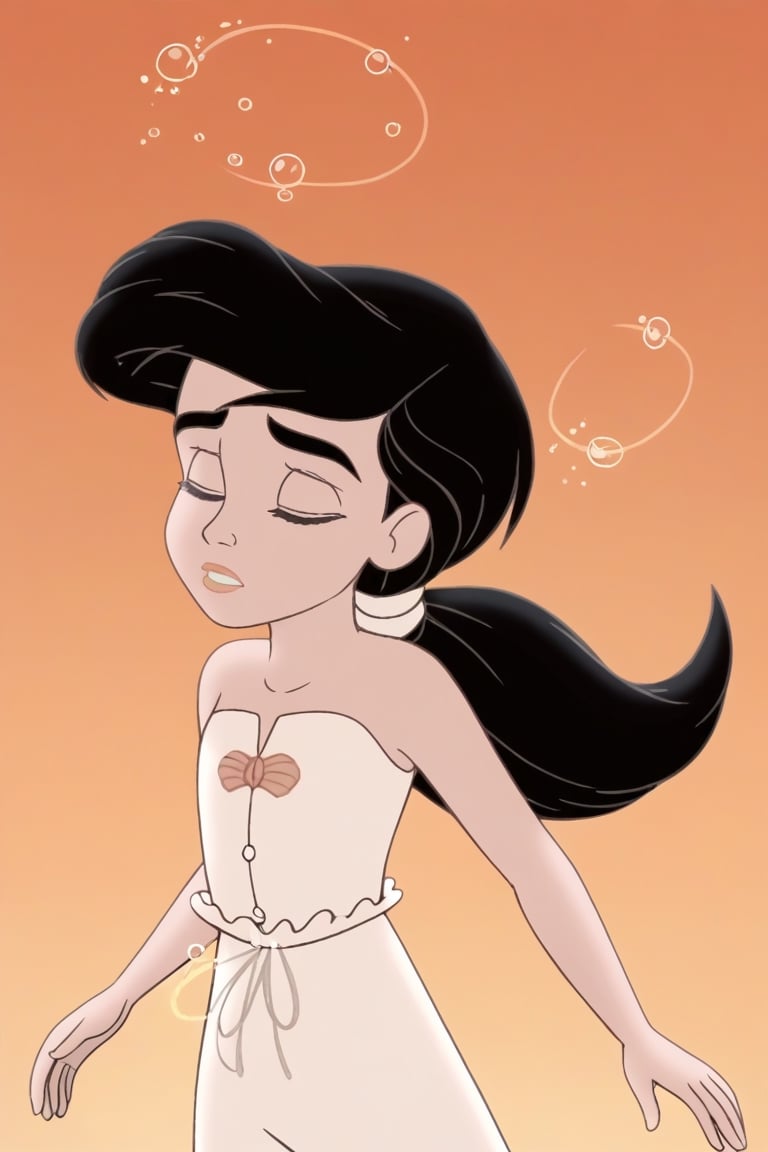 melody,  1girl,  closed eyes by Melodyfan96  on Tensor.Art