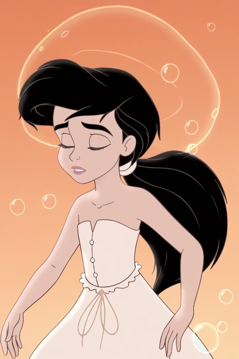 melody,  1girl,  closed eyes by Melodyfan96  on Tensor.Art