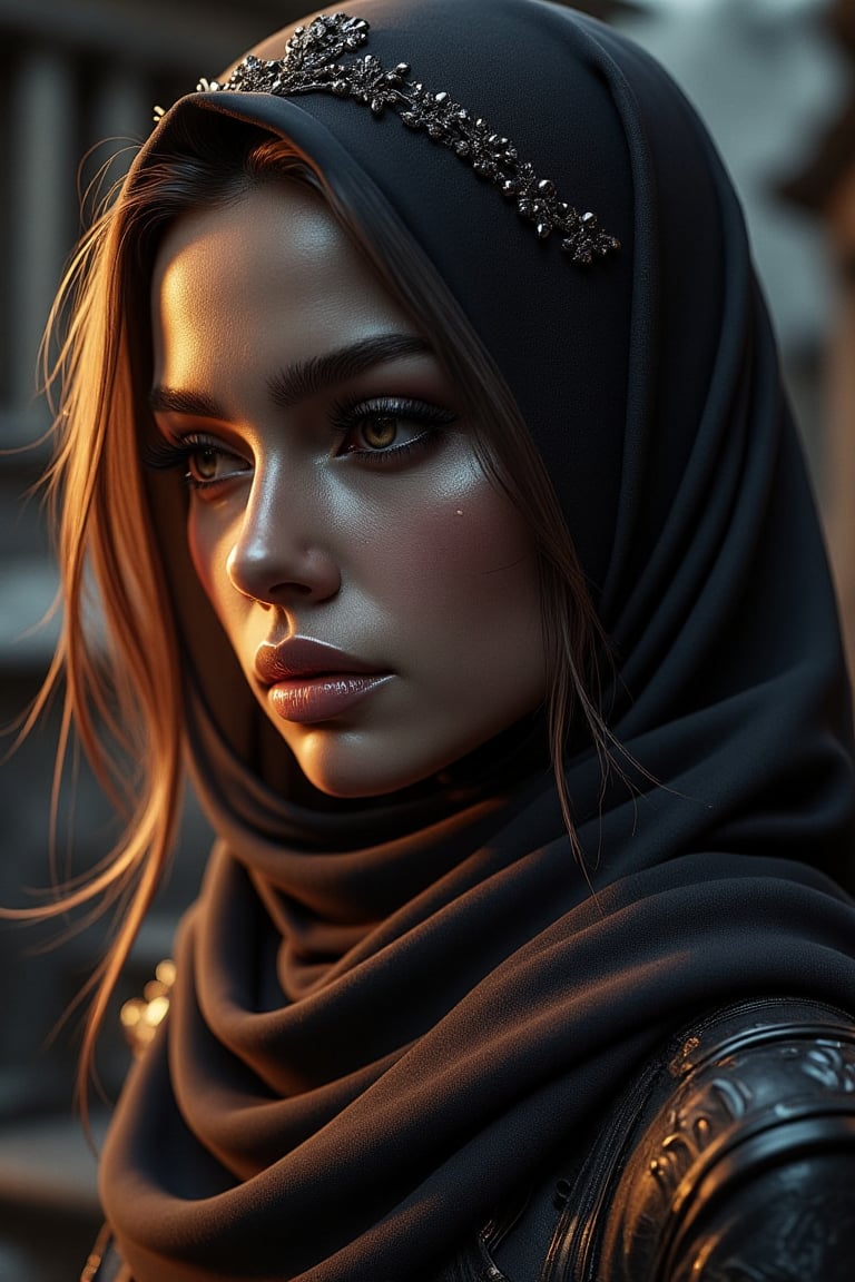 Portrait of a woman Grim art,  Horror,  Hyper Realism by user_835274498285512713 on Tensor.Art