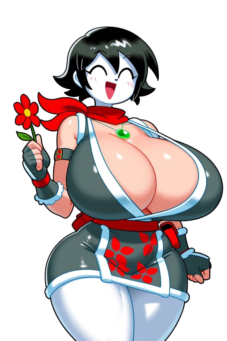 1girl,  solo,  A curvy thicc mom with big thighs by user_iori_rodri on Tensor.Art