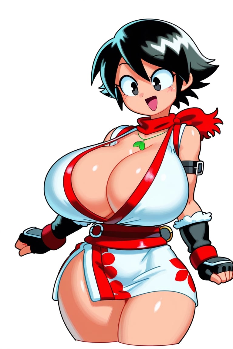 1girl,  solo,  A curvy thicc mom with big thighs by user_iori_rodri on Tensor.Art