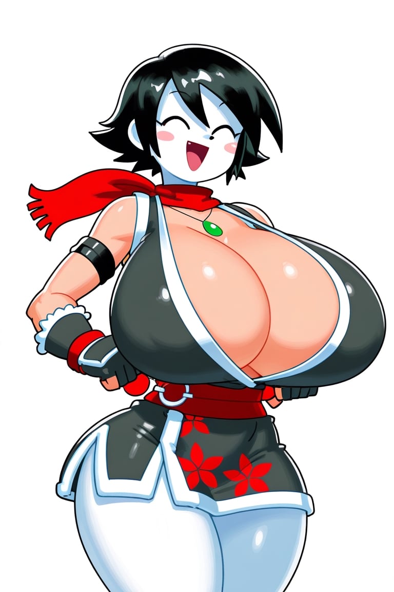 1girl,  solo,  A curvy thicc mom with big thighs by user_iori_rodri on Tensor.Art