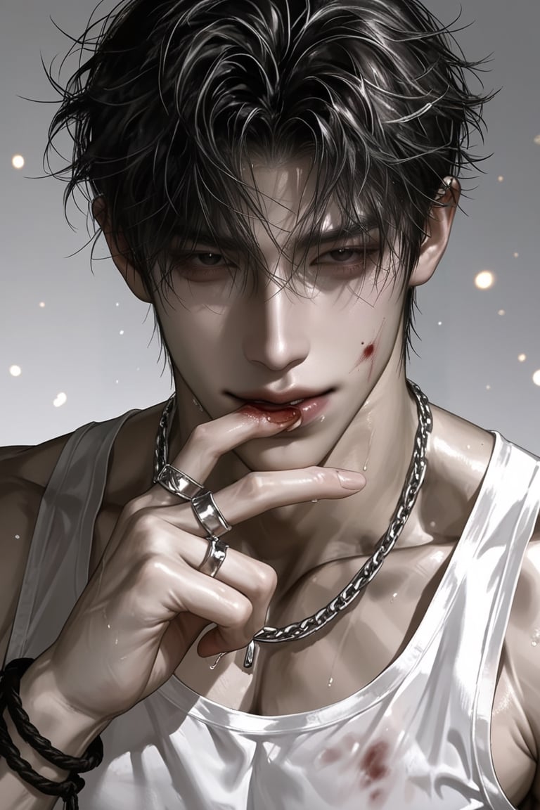 1male,  fujii eishun,  solo by Zecxn on Tensor.Art