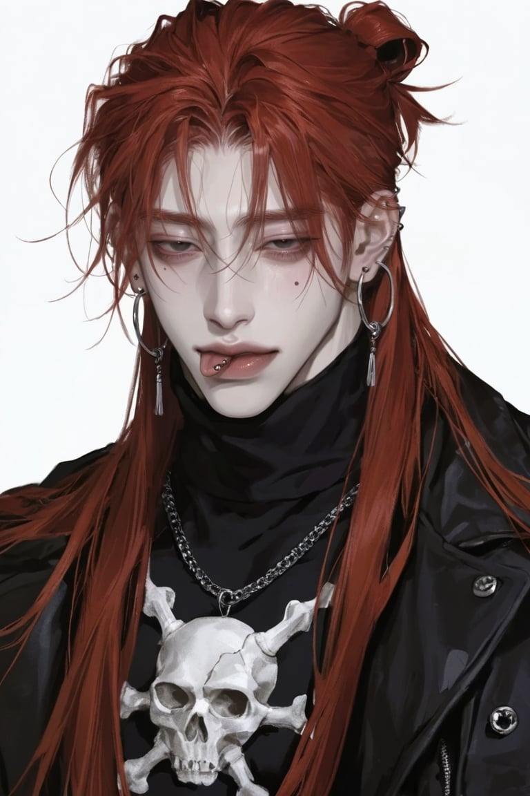 1boy,  solo,  blacl eyes by Iris s on Tensor.Art