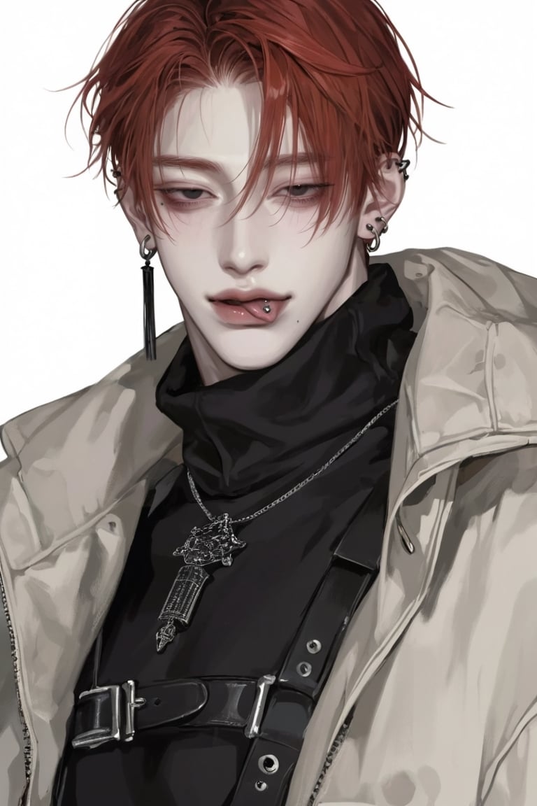 1boy,  solo,  blacl eyes by Iris s on Tensor.Art