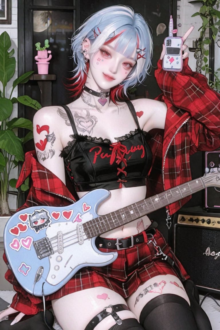 1 girl,  solo,  blue hair by Fleuriste D. Dolls on Tensor.Art