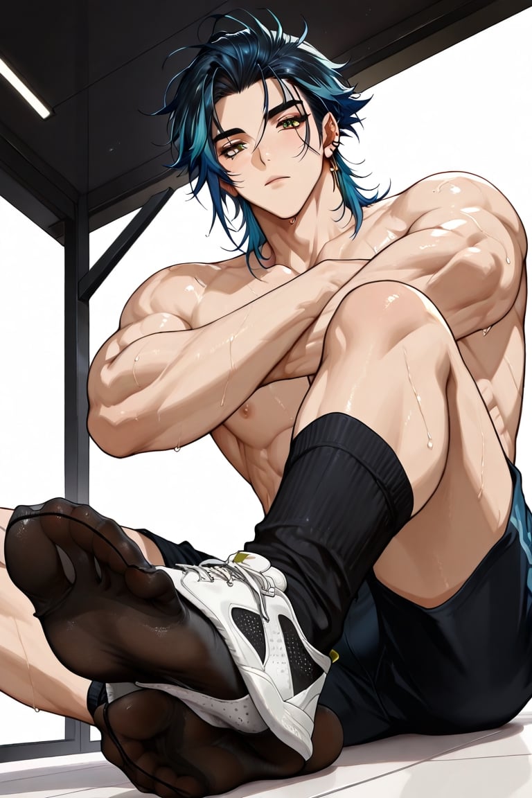 Twist the nipples,  socks,  transparent socks by 凡尘红梦 on Tensor.Art