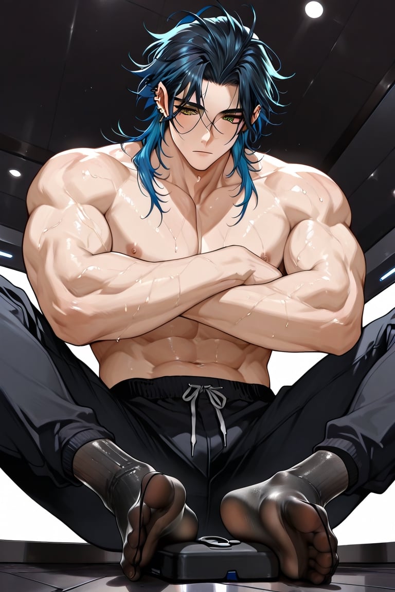 Twist the nipples,  socks,  transparent socks by 凡尘红梦 on Tensor.Art