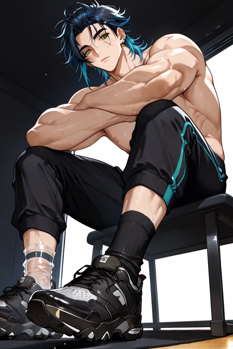 Twist the nipples,  socks,  transparent socks by 凡尘红梦 on Tensor.Art