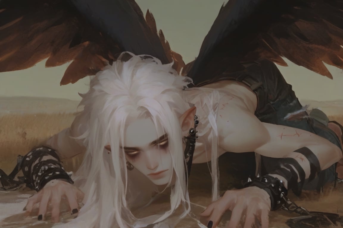 (1boy,  solo,  male focus) by Silly!! on Tensor.Art