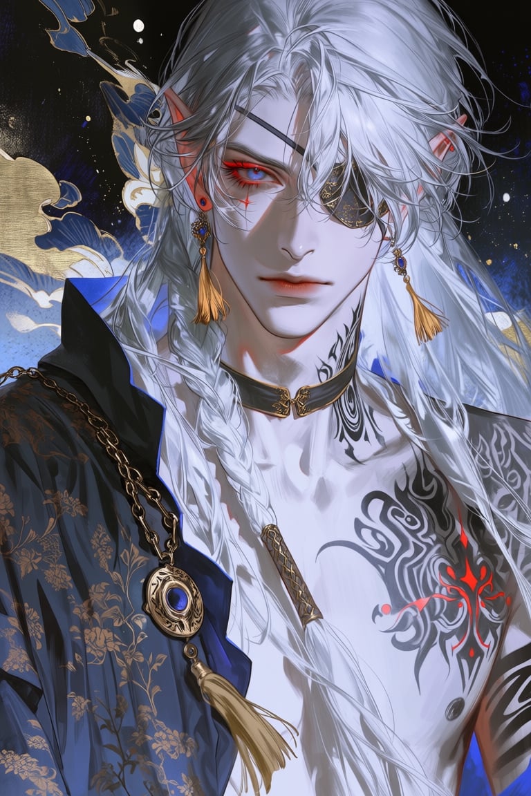 mixed media,  semi-realistic,  japanese traditional art influence by 💫 JUN0 🛸 on Tensor.Art