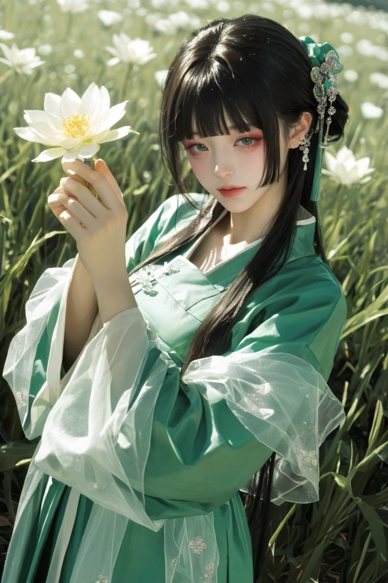 Douyin makeup,  Douyin face,  Clean makeup by Arleth on Tensor.Art