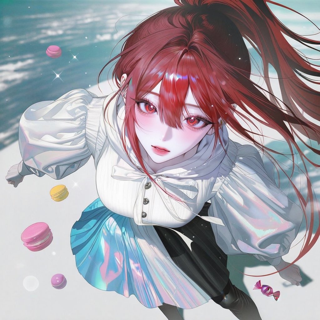 (1girl),  solo,  long hair by Umi on Tensor.Art