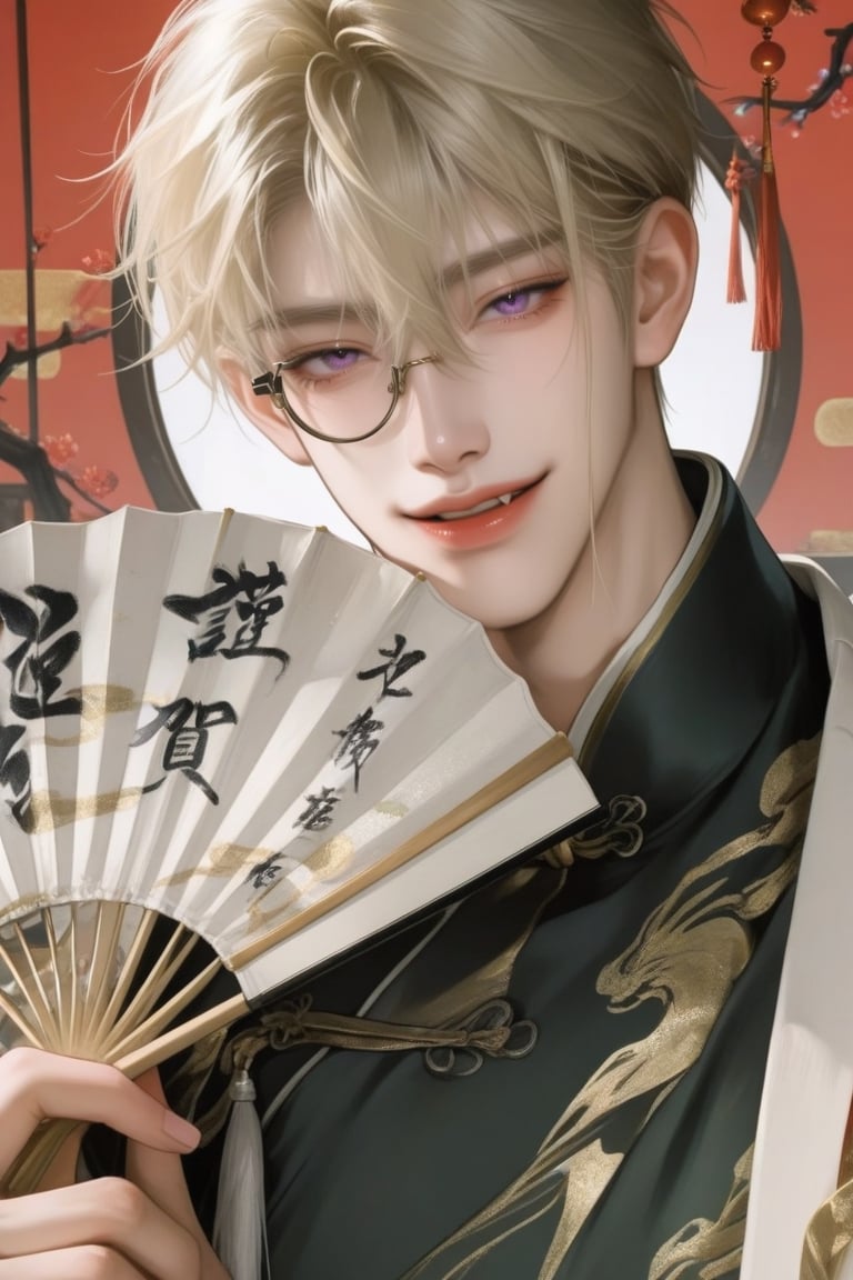 1 boy,  smiling,  short hair by somii.waa on Tensor.Art
