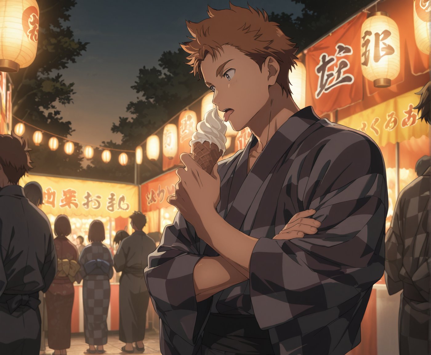 solo,  1boy,  Sou Hishigata by ☺ on Tensor.Art