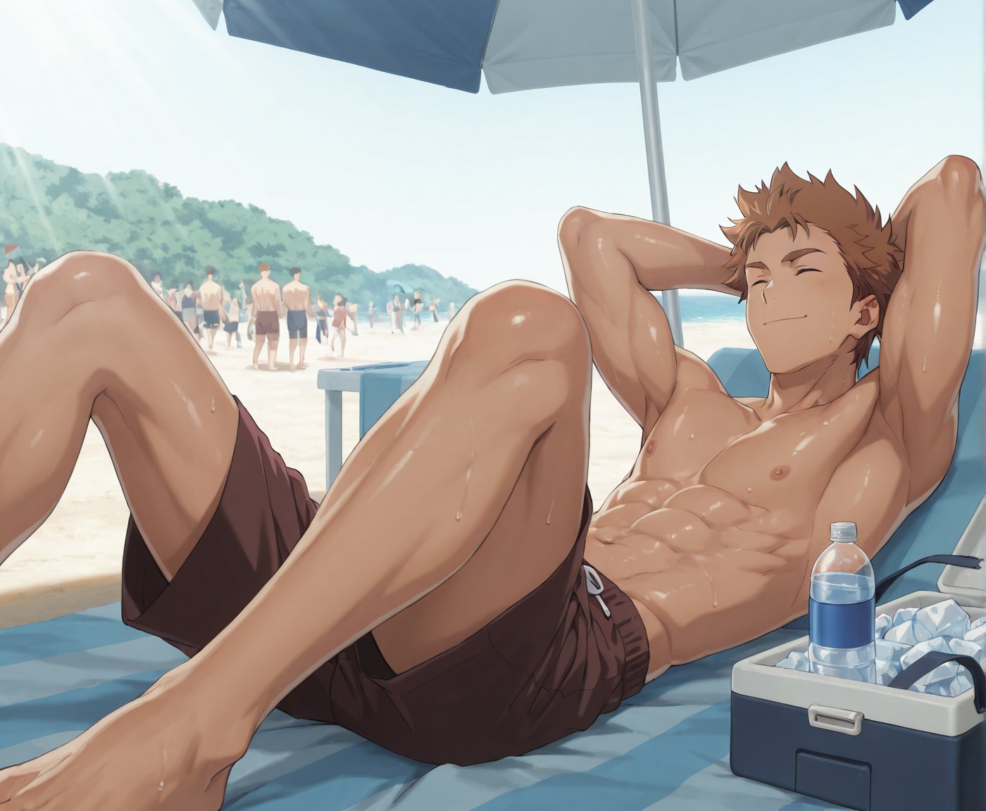 solo,  1boy,  Sou Hishigata by ☺ on Tensor.Art
