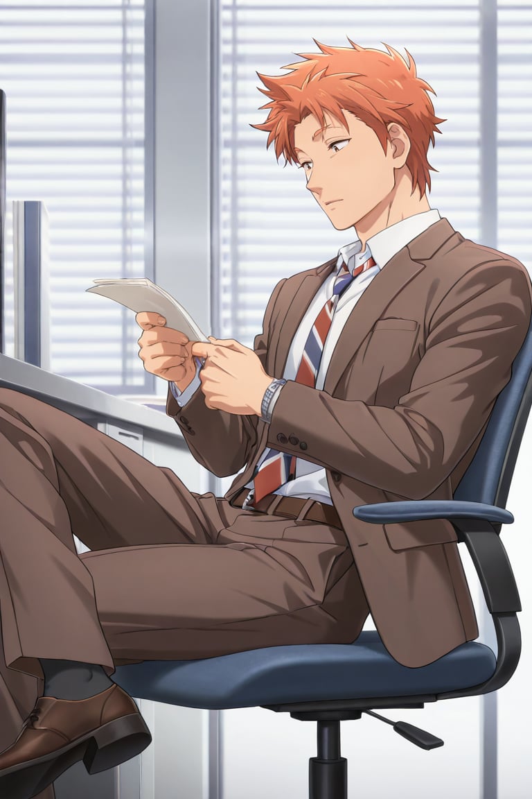 solo,  1boy,  Tarou Kabakura by ☺ on Tensor.Art