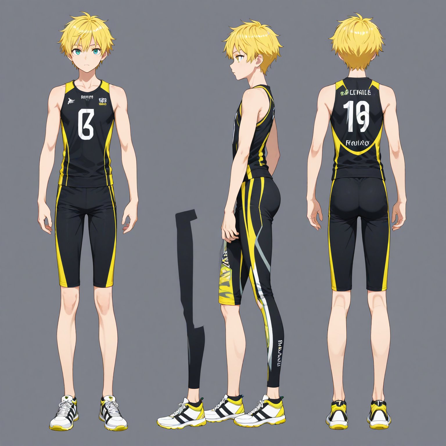 Sportswear,  turnaround,  full body by 幽鬼処刑人２年目 on Tensor.Art
