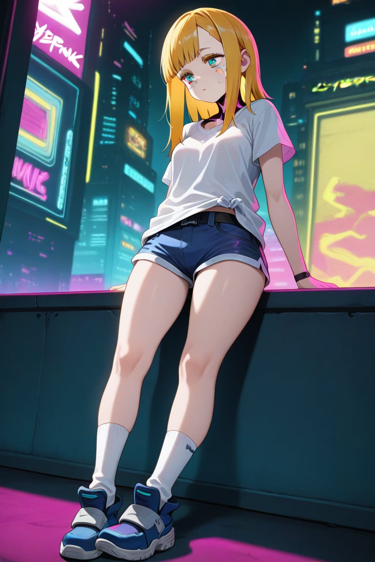 (((((Cyberpunk))))),  1girl,  medium hair by 幽鬼処刑人２年目 on Tensor.Art