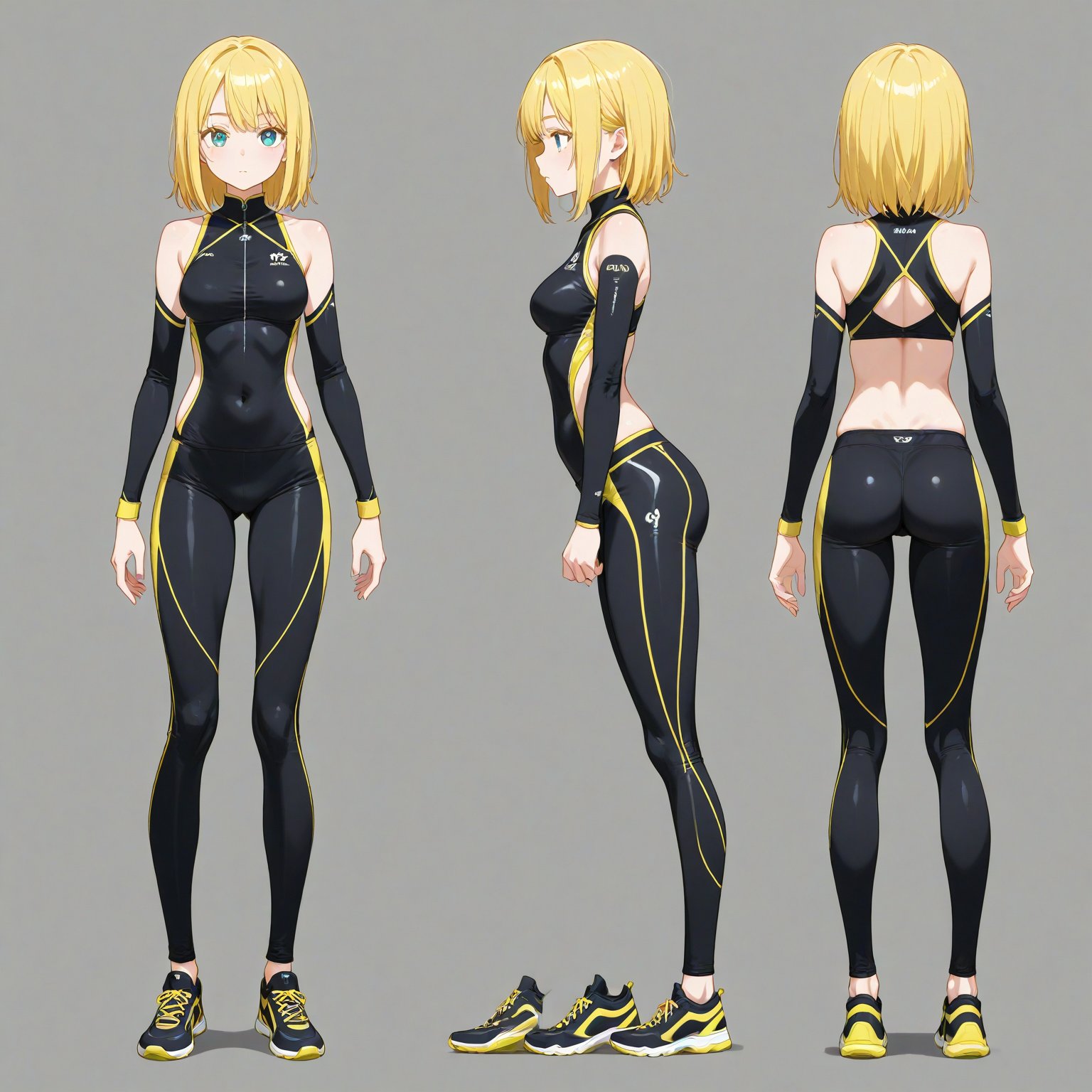Sportswear,  turnaround,  full body by 幽鬼処刑人２年目 on Tensor.Art