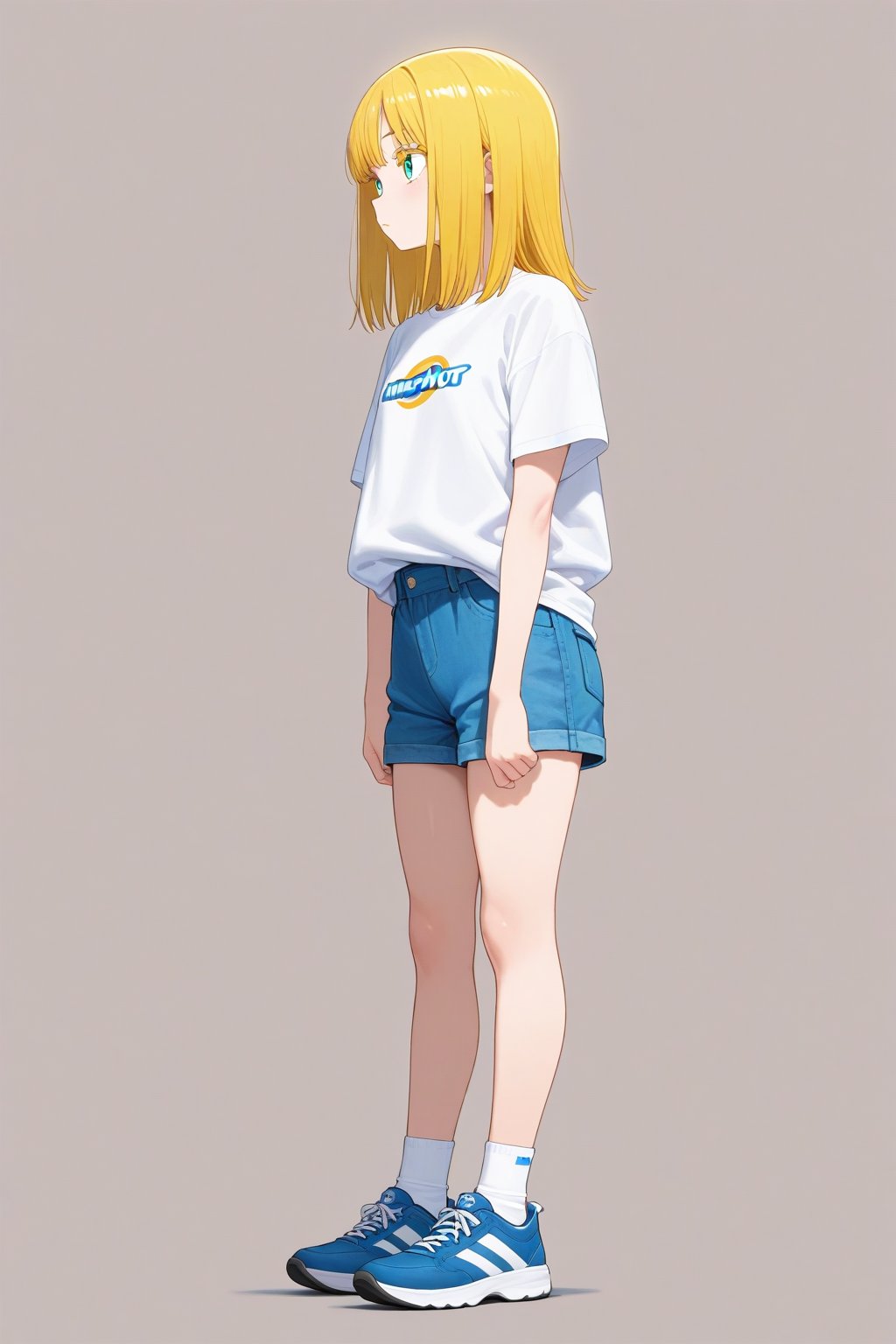 Looking afar,  1girl,  medium hair by 幽鬼処刑人２年目 on Tensor.Art