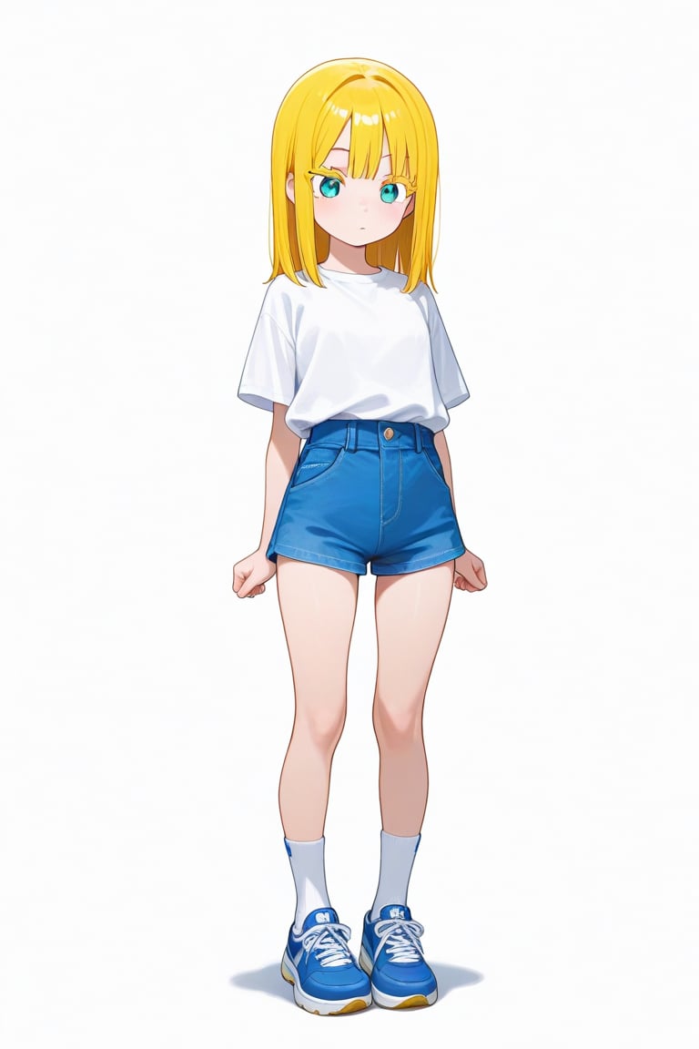 White background,  1girl,  medium hair by 幽鬼処刑人２年目 on Tensor.Art