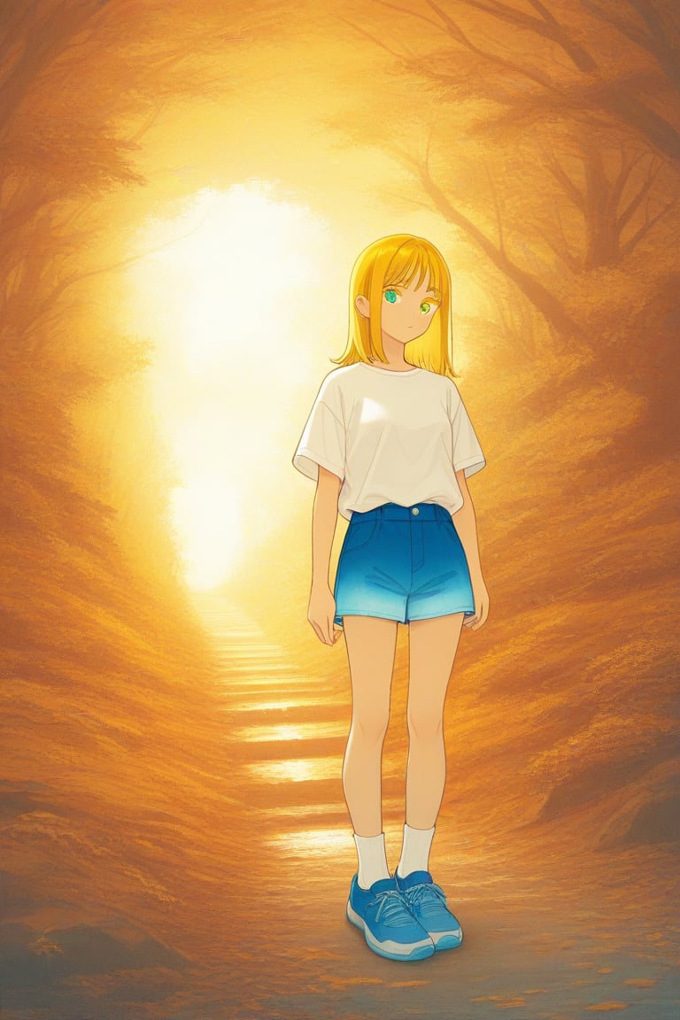 Warm color,  Scenery,  1girl by 幽鬼処刑人２年目 on Tensor.Art