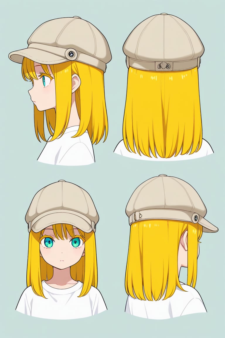 Brimless hat,  portrait,  reference sheet by 幽鬼処刑人２年目 on Tensor.Art