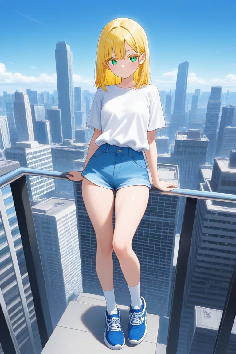 High up,  Skyscraper,  1girl by 幽鬼処刑人２年目 on Tensor.Art