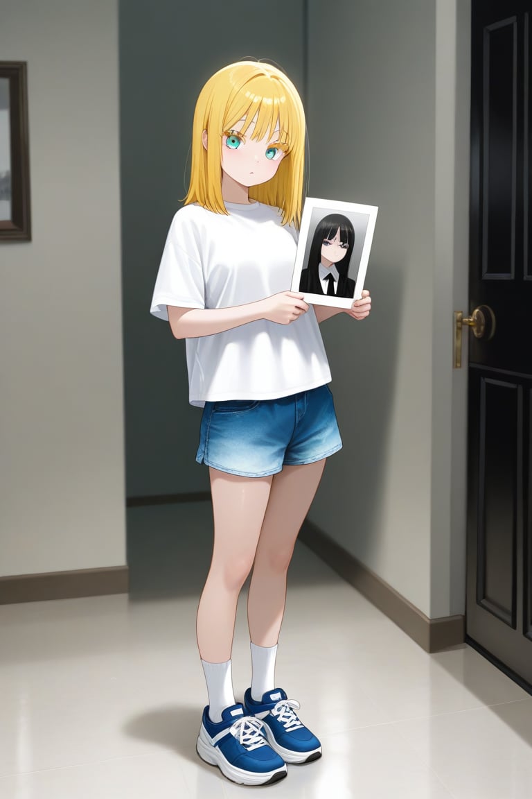 Funeral photo \(object\),  Holding,  1girl by 幽鬼処刑人２年目 on Tensor.Art