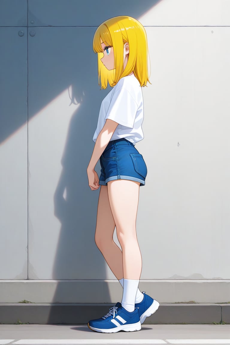 Profile,  1girl,  medium hair by 幽鬼処刑人２年目 on Tensor.Art
