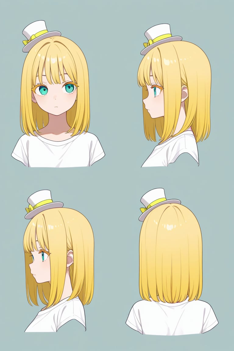 Mini top hat,  portrait,  reference sheet by 幽鬼処刑人２年目 on Tensor.Art