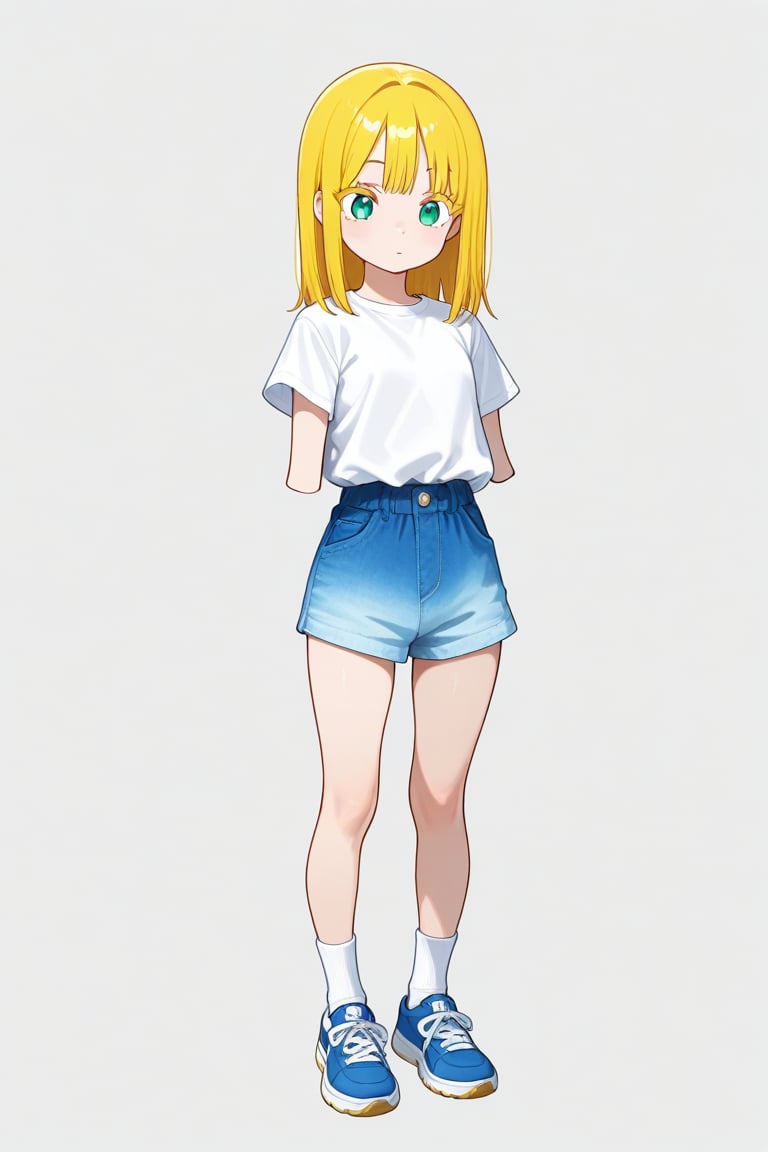(((((Cropped arms))))),  1girl,  medium hair by 幽鬼処刑人２年目 on Tensor.Art