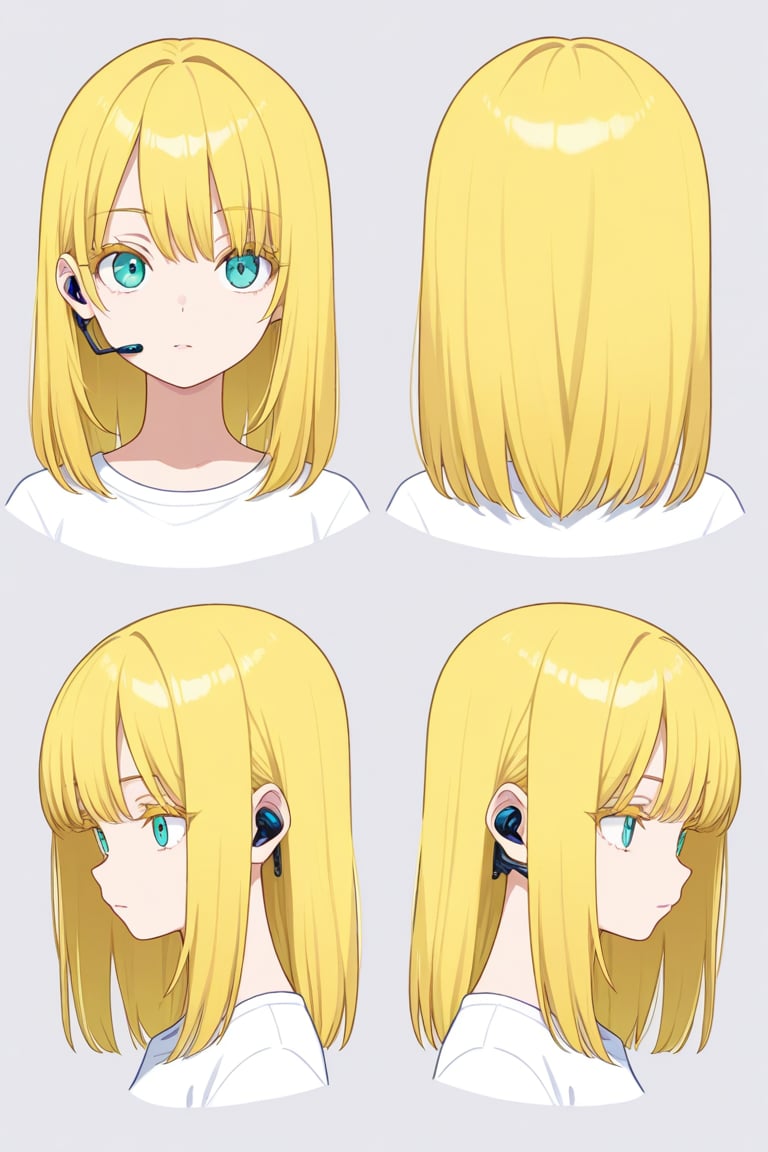 Earpiece,  portrait,  reference sheet by 幽鬼処刑人２年目 on Tensor.Art