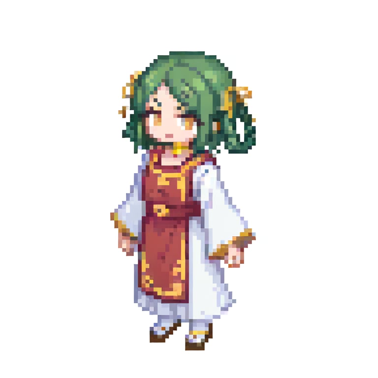 1girl,  pixel art, by 幽鬼処刑人２年目 on Tensor.Art