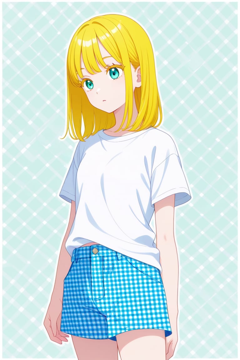 Unmoving pattern,  Gingham,  1girl by 幽鬼処刑人２年目 on Tensor.Art