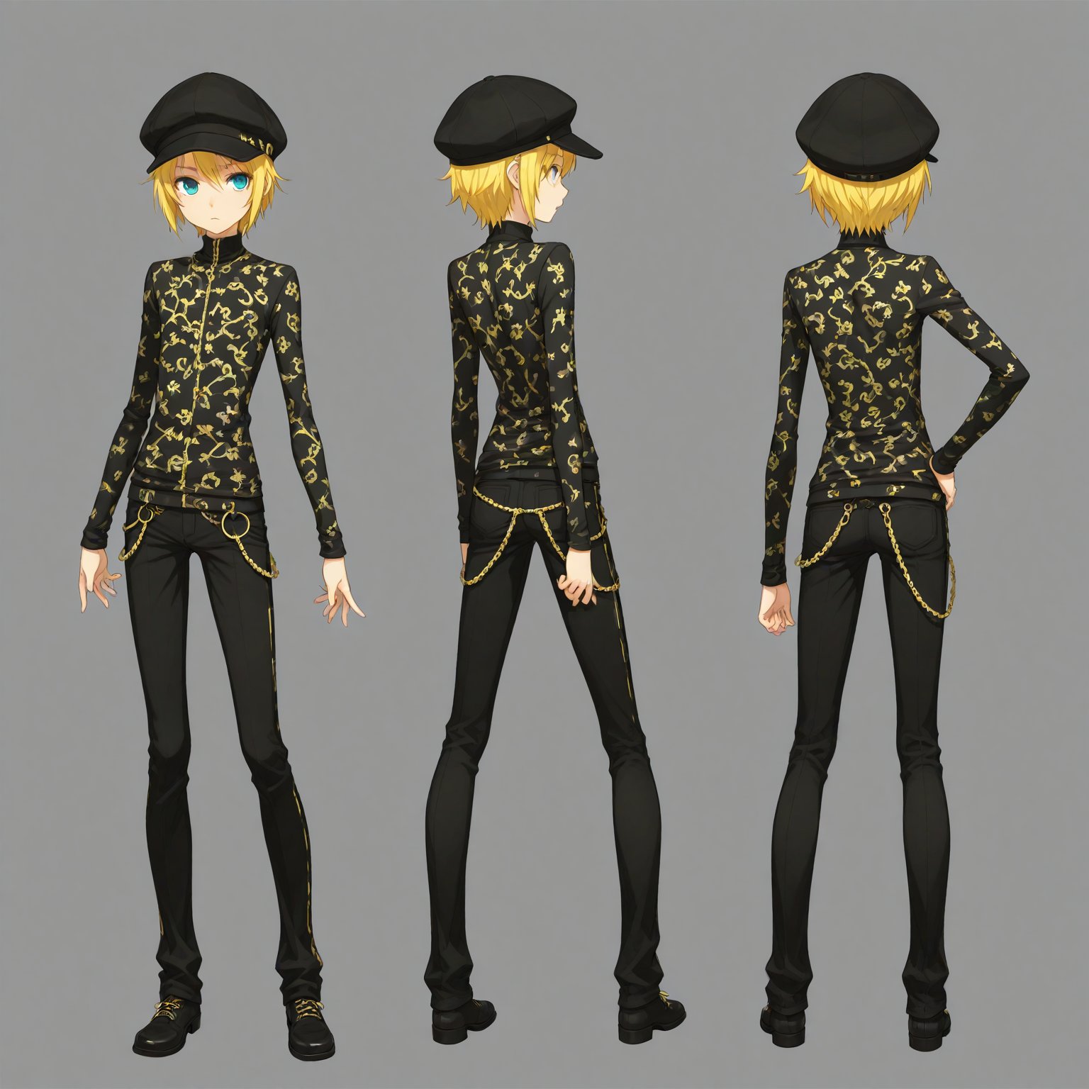 2010-2019 fashion,  Headwear,  turnaround by 幽鬼処刑人２年目 on Tensor.Art