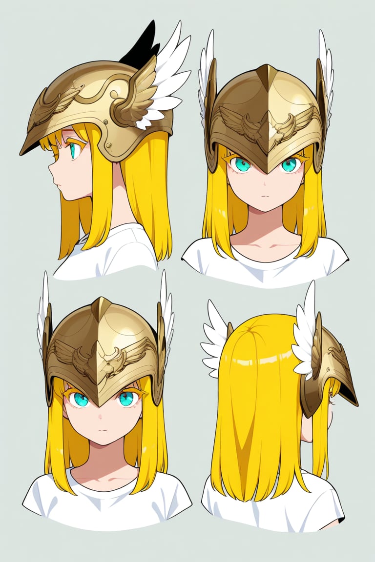 Winged helmet,  portrait,  reference sheet by 幽鬼処刑人２年目 on Tensor.Art