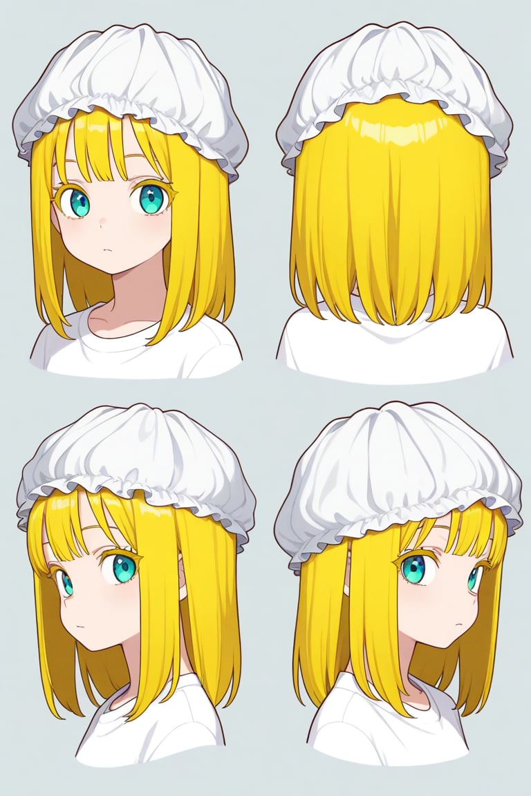 Bloomers on head,  Cropped torso,  portrait by 幽鬼処刑人２年目 on Tensor.Art