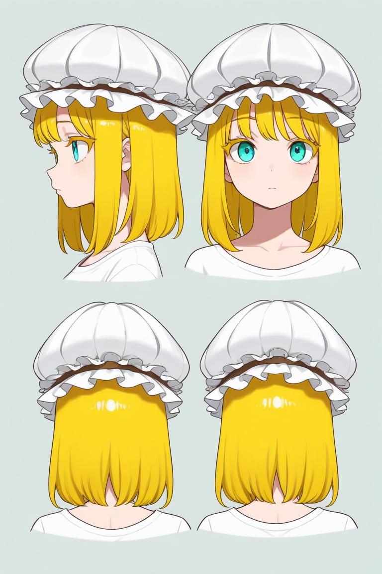 Frilled hat,  portrait,  reference sheet by 幽鬼処刑人２年目 on Tensor.Art