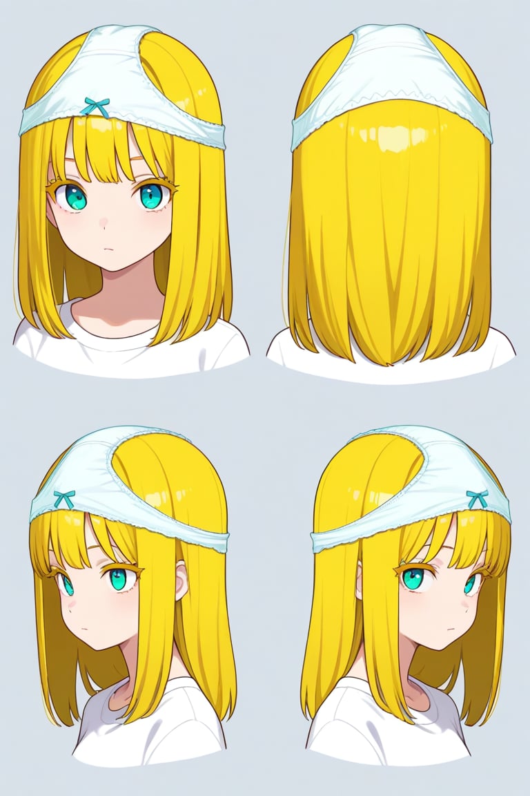 Panties on head,  portrait,  reference sheet by 幽鬼処刑人２年目 on Tensor.Art