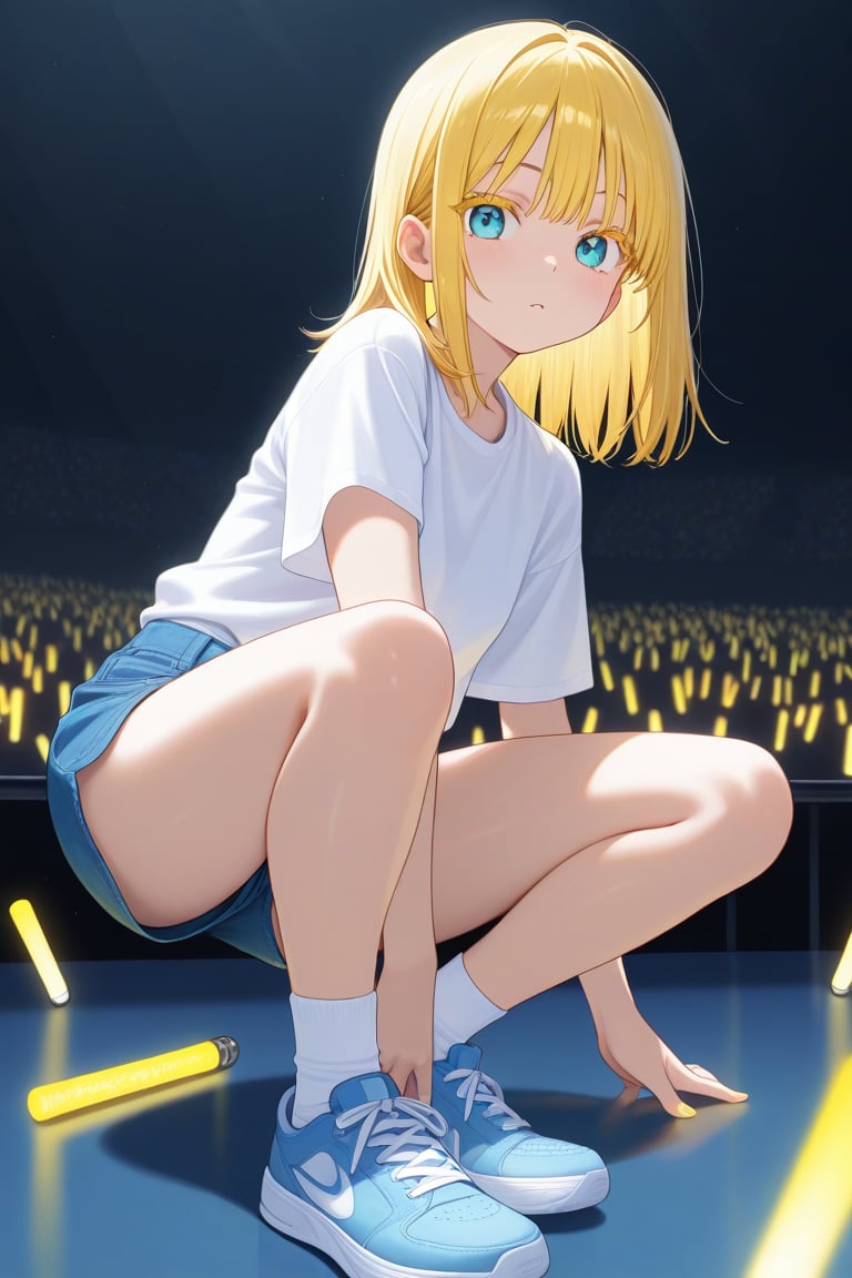 Glowstick,  1girl,  medium hair by 幽鬼処刑人２年目 on Tensor.Art