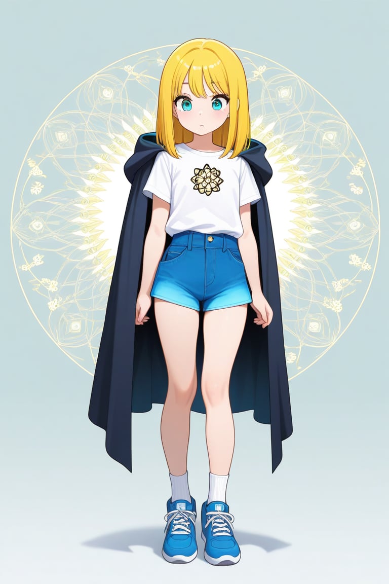 Flower of Life,  Cloak,  1girl by 幽鬼処刑人２年目 on Tensor.Art