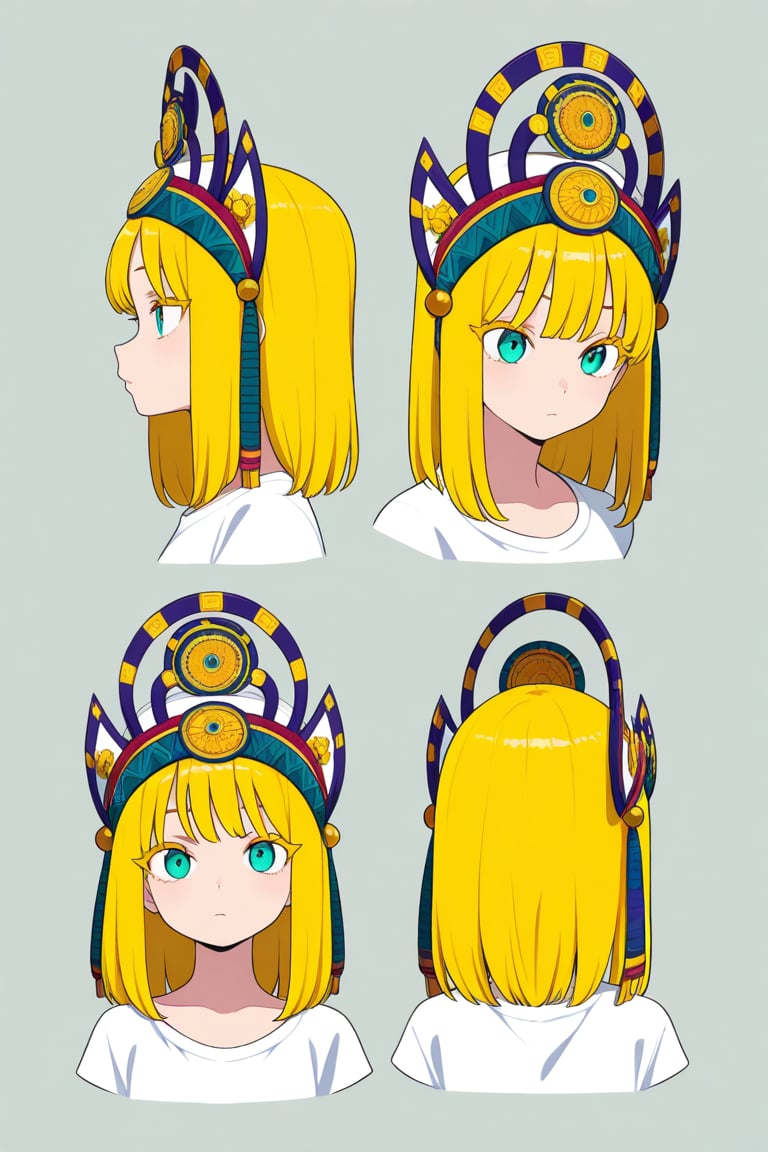 Dalachi \(headdress\),  portrait,  reference sheet by 幽鬼処刑人２年目 on Tensor.Art