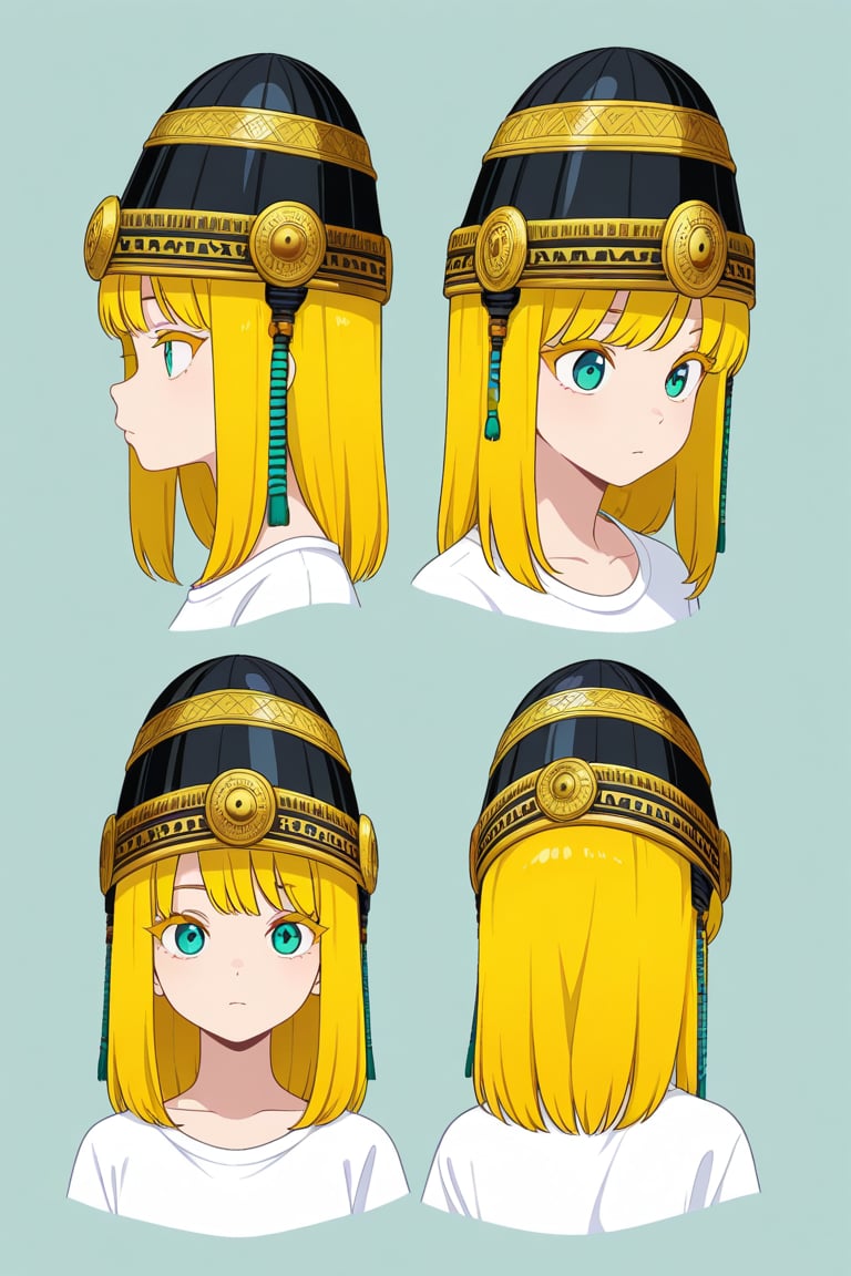 Conical hat,  portrait,  reference sheet by 幽鬼処刑人２年目 on Tensor.Art