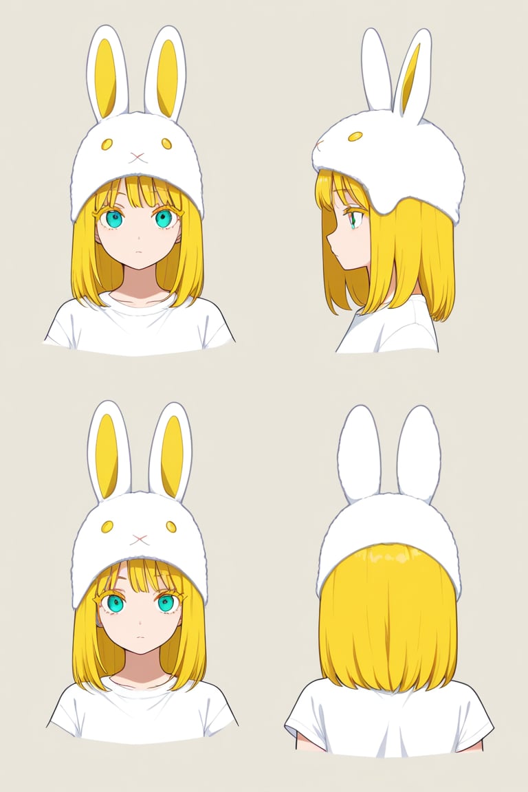 Rabbit hat,  portrait,  reference sheet by 幽鬼処刑人２年目 on Tensor.Art