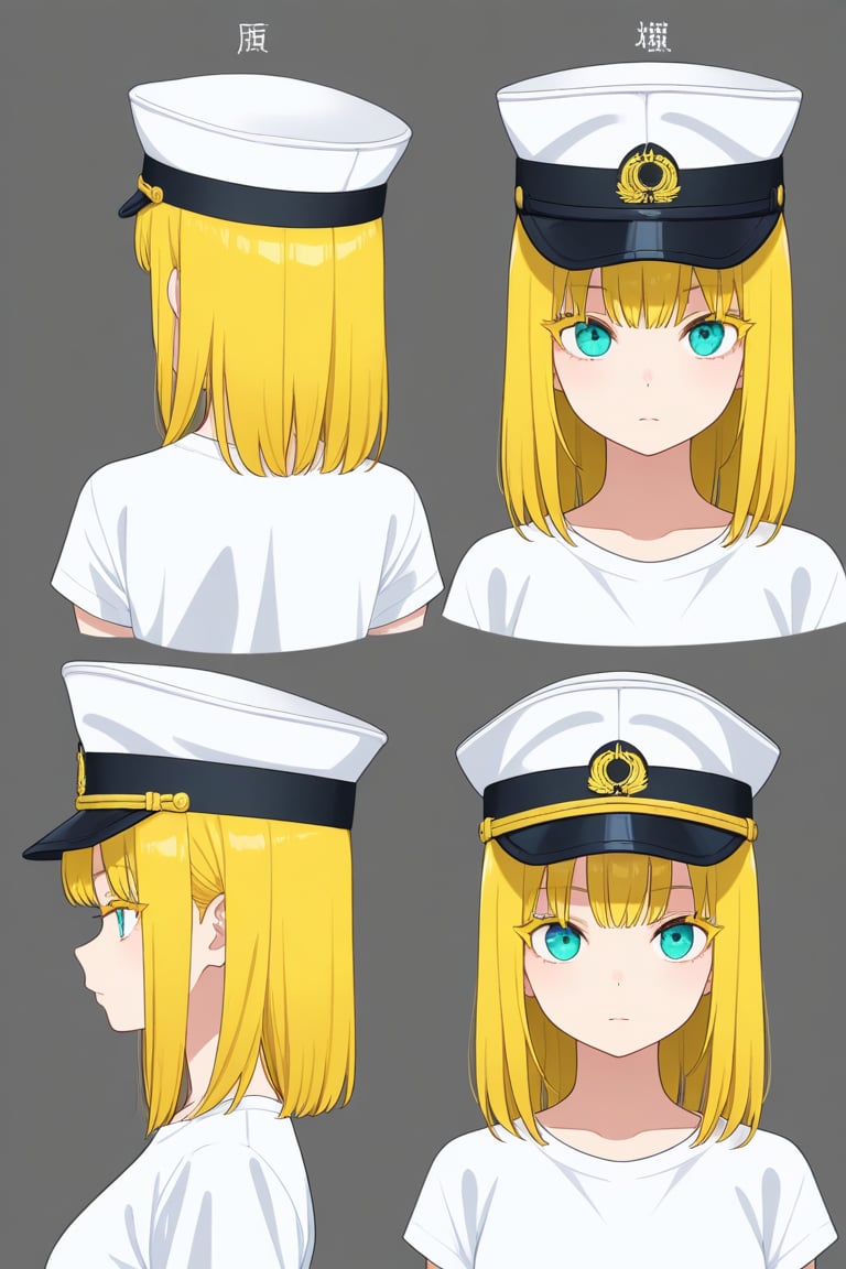 Military hat,  portrait,  reference sheet by 幽鬼処刑人２年目 on Tensor.Art