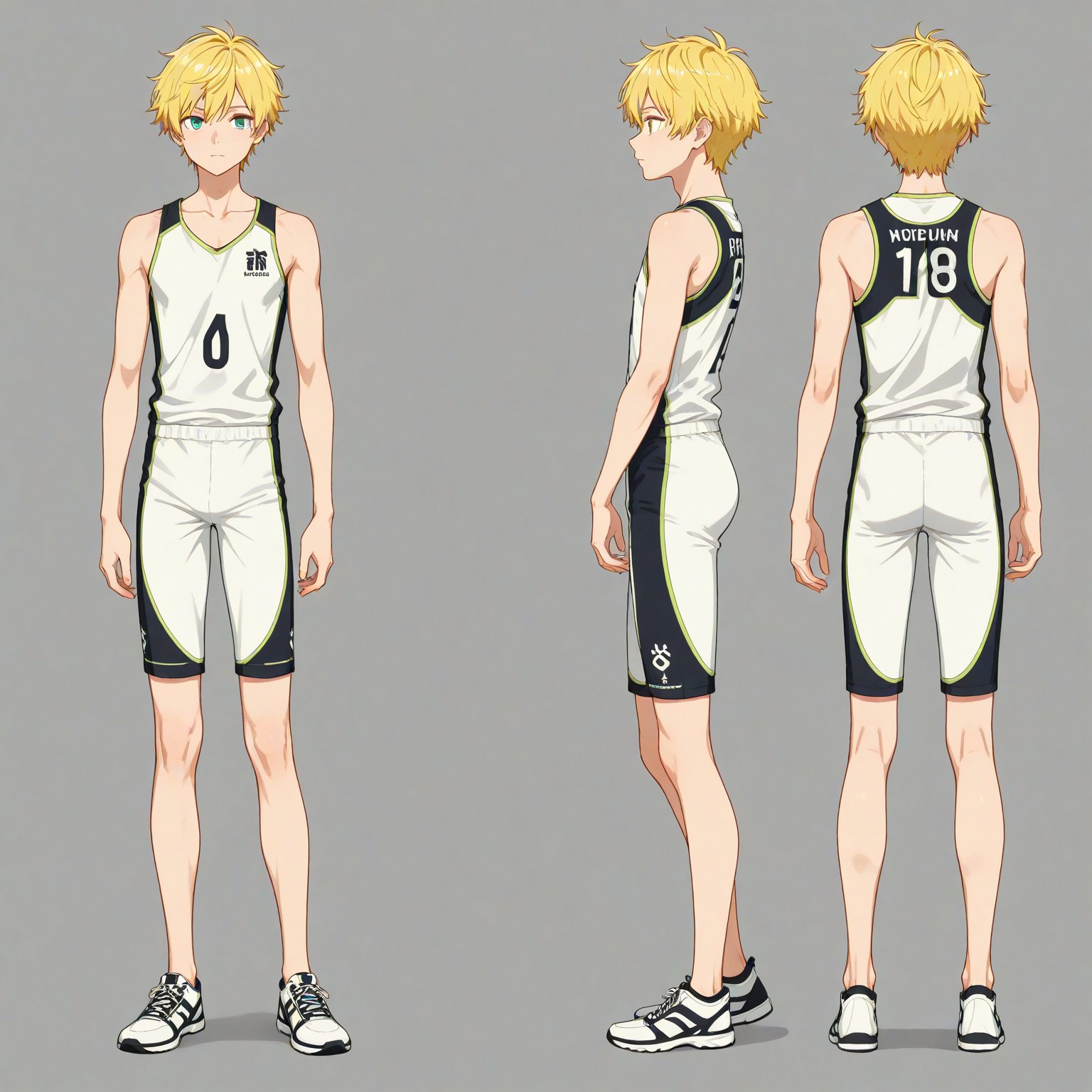 Sportswear,  turnaround,  full body by 幽鬼処刑人２年目 on Tensor.Art